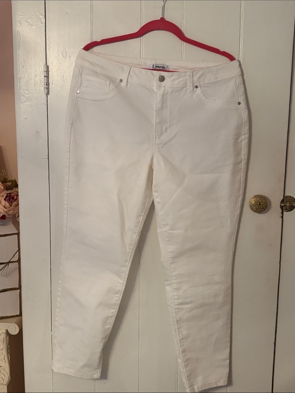 d. jeans White Stretchy Skinny Women's Jeans New Without Tags 14
